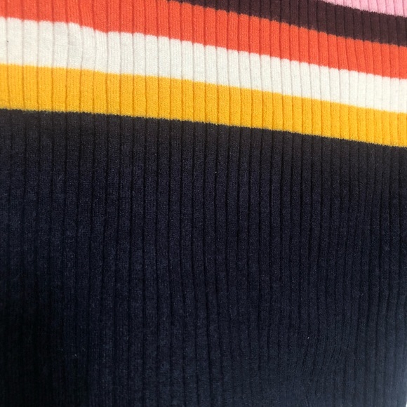 3/$12 crop top long sleeve turtleneck - Picture 2 of 3